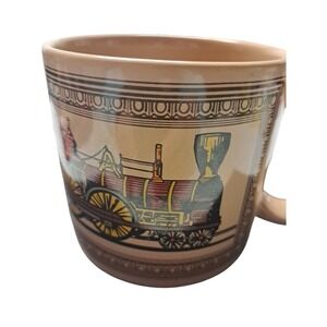 Ralph Lauren Thailand Train Mug Ceramic Coffee Cup Steam Engine Locomotive Chaps